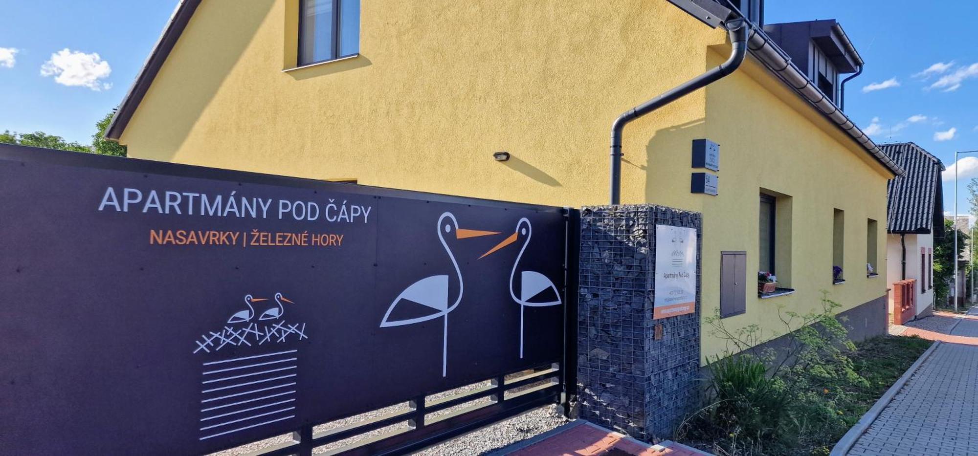 Apartmany Pod Capy, Nasavrky Eksteriør bilde